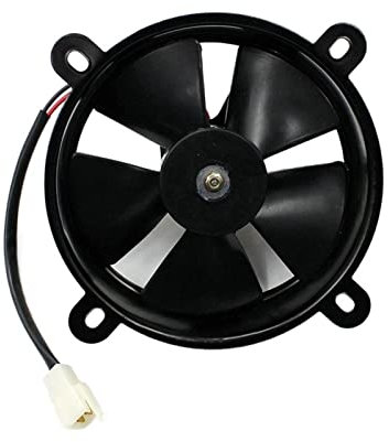 HCPGBGLBTF Ventilateur de refroidissement de 6 pouces de refroidissement Radiateur 12V Slim Slim Thermo Cooling Ventilateur de refroidissement for 150C 200cc VTT Petit chariot Ventilateurs automobiles