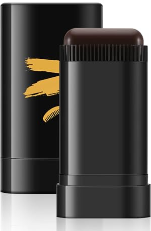Boobeen Bâtonnet de Couleur pour Racines, Poudre Mélangeable pour Couvrir les Cheveux Gris, Couvre les Racines et les Zones Clairsemées, Finition Naturelle pour Femmes et Hommes