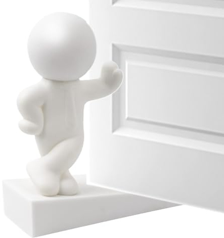 Figures Door, Doors Stopper for Floor, Cute Door Stopper Indoors, Decorative Doors Wedge, Non-Slip Doorstop, D-oor Wedges Indoors, for Most Floor Types, for Home and Offices