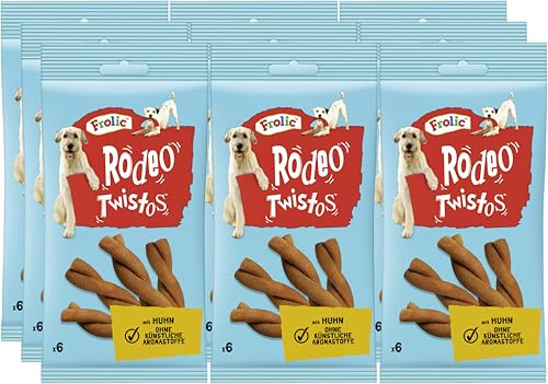 FROLIC™ Rodeo™ TWISTOS™ Beutel Huhn 9 x 6 Stück