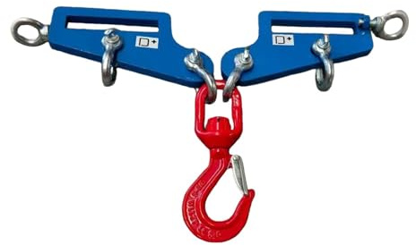 FewNvWa Gancio di Sollevamento per Carrello Elevatore, Gru Mobile per Carrello Elevatore per Ranch, Garage E Fattoria