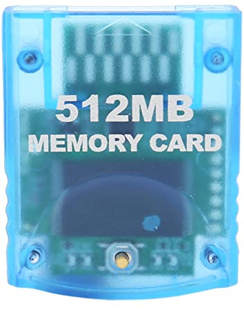 Culnflun Carte mémoire pour ancienne console de jeu, stockage haute capacité pour sauvegarde rétro, accessoire de jeu vidéo classique, sauvegarde de données fiable pour lecteur de (512 Mo