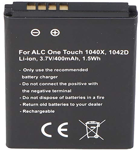 Akku kompatibel mit den Alcatel CAB0400000C1 Akku One Touch 1040X, One Touch 1042D, OT 1040X, OT 1042D