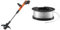 BLACK+DECKER Coupe-Bordures sans Fil 18V, Coupe-Bordures sur Batterie 28cm avec 2 Vitesses & Bobine de Rechange pour Coupe-Bordures, Bobine Reflex, 10 m de Fil en Nylon Reflex, Fil de ⌀1,5 mm