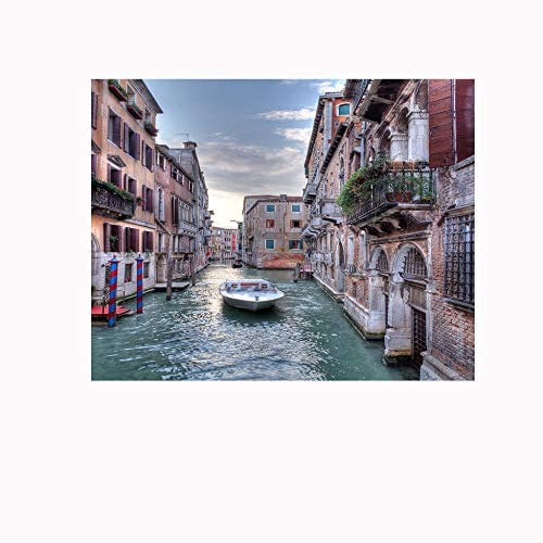 Fototapete Selbstklebend Venedig 300x200cm Wandgemälde Wand Dekoration Schlafzimmer Tapete