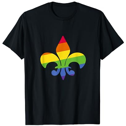 Pfadfinder LGBT Lilie für Gay Scout T-Shirt