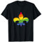 Pfadfinder LGBT Lilie für Gay Scout T-Shirt