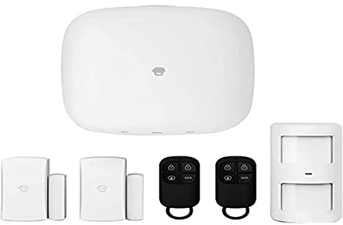 Chuango H4plus Sistema de Alarma WiFi/gsm Smart Home Compatible con Alexa y Philips Hue.