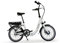 GermanXia Mobilemaster Light E-Bike 20 Zoll E-Faltrad Klapprad 19kg 36V 80km (Weiß mit Bewegungssensor)