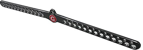 GymPin NEW PRO D Handle Bar - Original Cable Machine Attachment - Lat Pulldown Fitness Bar 30 - BLACK