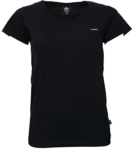 FC St. Pauli T-Shirt Basic Logo Frauen schwarz (M)