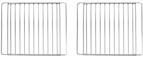 MIRTUX 2 x Grill - Four Grill. Modèle Universel. Largeur : 32 cm et Longueur Extensible réglable de 35 cm (Mesure Minimale) à 56 cm (Mesure maximale).
