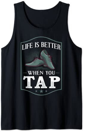 Tap Dance Anfänger Schuhe Musikunterricht Workout Dancer Tank Top