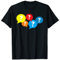 Bunte Sprechblasen mit Fragezeichen T-Shirt