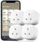 Smart Plug - Meross WiFi Plugs Compatible with HomeKit, Alexa, Google Home, SmartThings Wireless Remote Control Timer Plug No Hub Required (4 Pack)