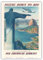 Flying Down to Rio Brasilien – Christus The Redeemer Statue – Pan American Airways (PAA) – Vintage Fluggesellschaften Reiseposter von Paul George Lawler c.1930er Jahre – Meisterkunstdruck 25.4x35.6 cm
