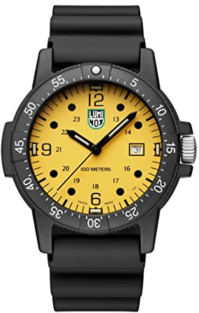 Luminox - G Sea Bass – Herrenuhr 44 mm – Militäruhr – Datumsfunktion – 100 m wasserdicht – Herrenuhren – hergestellt in der Schweiz