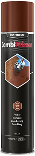 Rust-Oleum CombiPrimer Rostschutzgrundierung Spray - Erstklassige Grundierung für dauerhaften Rostschutz - 400ml (Rot)