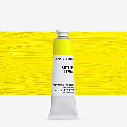 Langridge : Oil Paint : 40ml : Arylide Lemon