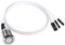 YACSEJAO 12mm chasis interruptor host metal botón ordenador host cable metal azul botón de encendido para ordenador DIY interruptor (12 mm)