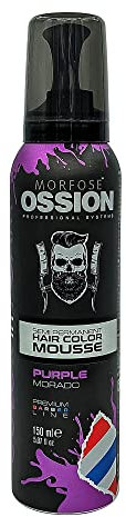 Morfose Ossion PBL Purple Semi Permanent Hair Color Mousse 150 ml - Mousse Colorante Semi-Permanente Pour Cheveux De Couleur Violette