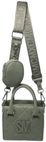 Steve Madden Damen Bbabi Convertible Crossbody Bag, Oliv/Blatt für mich (Leaf It to Me), Einheitsgröße