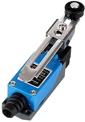 Interrupteur De Fin De Course, Bras De Levier à Rouleau Réglable Interrupteur De Fin De Course Momentané Contact En Alliage D'argent IP65 Interrupteur De Fin De Course étanche Pour Mécanique