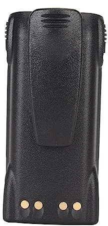 Two Way Radio Battery Replacement for Motorola, 1500mAh 7.2V Rechargeable Battery with Belt Clip, for HT750 HT1225 HT1250 HT1550 GP140 GP320 GP328 GP338 GP340 GP360 GP380 GP640 GP