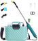 DOUBFIVSY 5L Pulverizador Eléctrico para Plantas, Pulverizador a Presión a Batería Recargable, Pulverizador de Jardín AutoPump con 3 Boquillas Regulable, Nivel de Batería Visible (Verde)