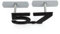 zlj6688 Autoaufkleber, Emblem, Abzeichen, Kofferraumaufkleber, 5,7 Liter, HEMI-Logo, Fronthaubengrill, kompatibel mit Ram 1500 2500 3500 Challenger Charger (Color : 5.7 Grille)