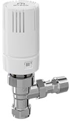 MYSON TRV2 Radiator Valve 15mm Angled Chrome