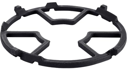 Gas Reducer for Coffee Pot, Cast Iron Universal Moka Pot Stand Gas Stove Trivet Milk Pot Holder Gas Hob Reducer for 4 or 5 Feet Gas Cooker