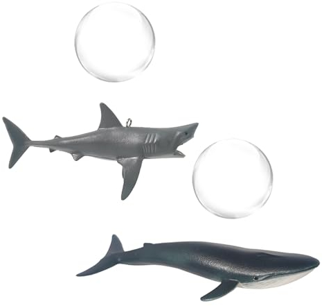 YUDAWN Aquarium Dekoration, 2 Stück Kleiner Fish Aquarium Deko Harz Künstliche Fische Schwimmende Fisch Tank Dekorationen Aquarium Ornamente Landschaftszubehör für Zuhause Büro