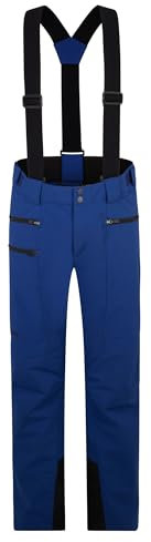 Ziener Herren TRONADOR Ski-Hose/Schnee-Hose | wasserdicht, Träger, PFC frei, Vista Blue, 58