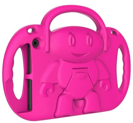 10 & 10 Plus Tablet Case for Children, Sonlaryin Lightweight Shockproof Protective Case with Stand for 10 Inch Tablet, Incompatible Nokia TCL 10 Inch - Pink