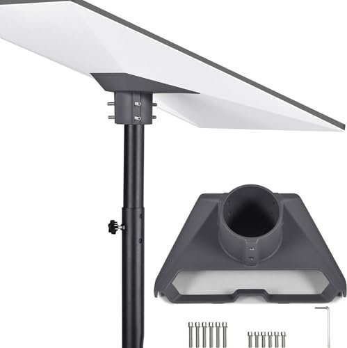 Starlink Rohradapter Gen 3, Mastmontage-Adapter-Montagesatz, Starlink Standard Adapter Kompatibel mit STARLINK Standard Dish, V3 Kickstand Dishy, Rohr nicht im Lieferumfang enthalten