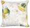 Kissenhülle Zitrone ca. 40x40 cm – beties Italy Collection 100% Baumwolle – Premium Qualität – Hellbeige mit lebensgroßen Zitronen und zart goldenen Details