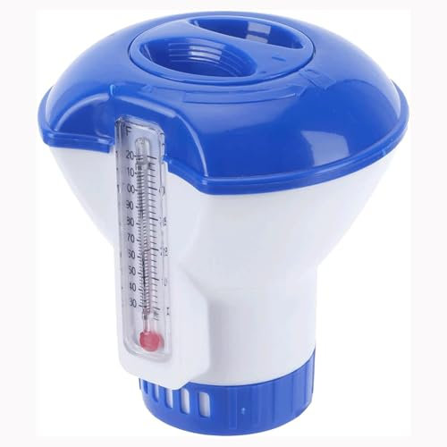 Pool Chemical Dispenser, Floating Dispenser Chlorine Tablets Floater Hot Tub Swimming Pools Spa, 5 inch Floating Pool Chlorine for Outdoor Indoor