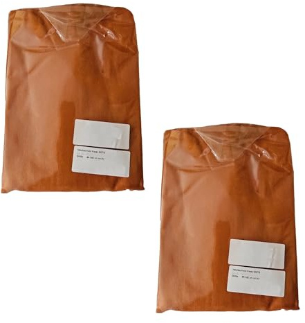 2er Set Kissenbezug 80x80 cm Kopfkissenbezug Kissenhülle 100% Baumwolle mit Reißverschluss Made in Germany (Terracotta Bio KBA)