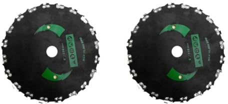 Replacement Chainsaw Chain Compatible with Gas Garden Chain Saw AS60 2Pcs 9 Inch 20 Teeth(As Shown 20 Teeth)