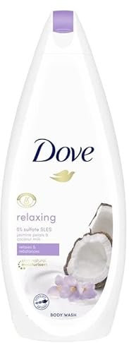 DOVE Women Duschgel Relaxing - Coconut & Jasmine - 6er- Pack (6 x 250ml)