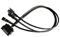 SATA to 3 Fan Splitter Adapter Cable 3 Way Sleeved Braided Y Splitter Computer case PC 3/4 pin Fan Extension Power Cable SATA to 3 Fan Converter 16 inches TeamProfitcom