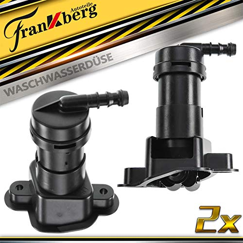 2x Scheinwerferreinigung Waschwasserdüse Links und Rechts für A4 8EC A4 Avant 8ED 2004-2008 8E0955101G/D