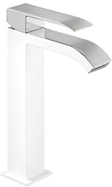 Tres Grifería CUBRO EXCLUSIVE Einhebelmischer Waschbecken mit Wasserfallauslauf Hinweis: Die Armatur mit Wasserfall wird mit 2 Regulierungsschlüsseln mit Filter geliefert (Ref: 91.34.525).
