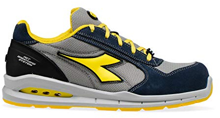 Diadora Run Net Airbox Low S1p Src, Scarpe da Ginnastica Uomo, Blu (Blue Cosmos Moon Rock Gray), 40 EU