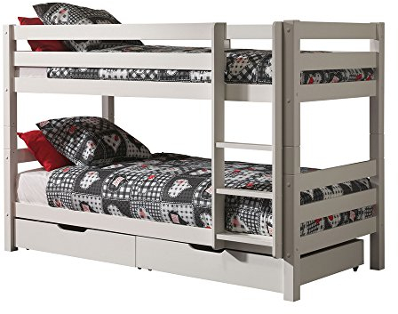 Vipack Etagenbett Pino Kiefer massiv Natur lackiert