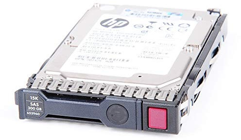 HP 300 GB 6G 15K SAS 2.5' Hot Swap Festplatte/Hard Disk mit Smart Carrier - 653960-001/652611-B21 (Generalüberholt)