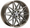 AXXION AX9 COMPETITION 8.5J x 19 Zoll ET 35 LK 5x120 Alufelge Felge KBA NEU
