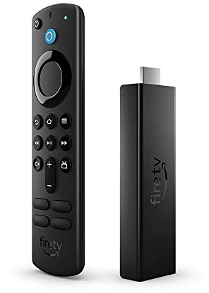 Amazon Fire TV Stick 4K Max streaming device, Wi-Fi 6, Alexa Voice Remote (includes TV controls)