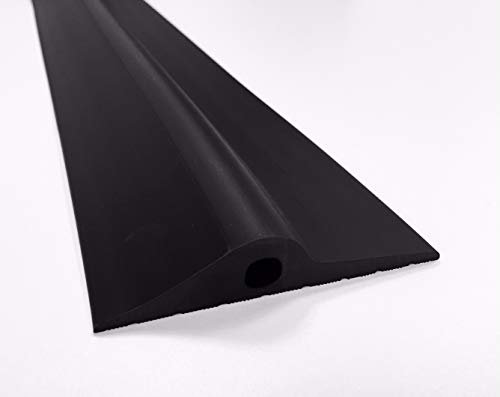 STORMSTOP 20mm High Garage Door Threshold Seal 2.5m (8'2) / Black + Adhesive